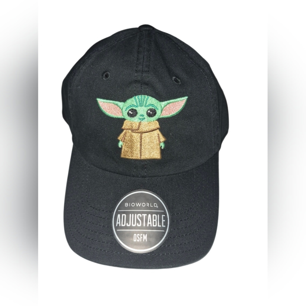 Bioworld Kids Black Cap with Green Character